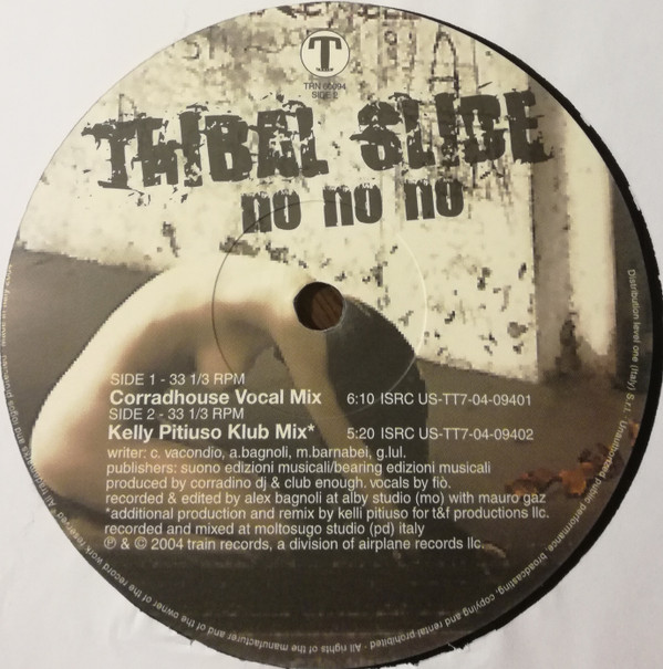 Tribal Slide - No No No | Train! Records (TRN 60094) - 3