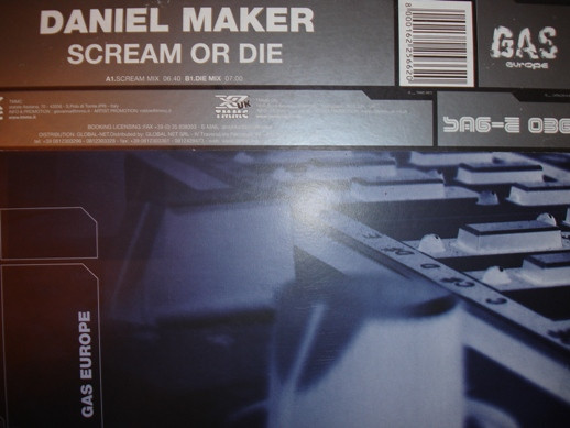 Daniel Maker - Scream Or Die | GAS Europe (SAG-E 036)