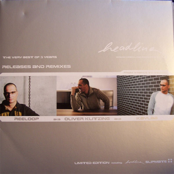 Various - The Very Best Of 3 Years - Releases And Remixes | Headline (HDRLP 01) - main