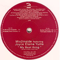 Mix2Inside Feat. Joyce Elaine Yuille - My Best Thing | Mix2inside Records (mxi 006) - 2 Mix2Inside Feat. Joyce Elaine Yuille - My Best Thing | Mix2inside Records (mxi 006) - 2