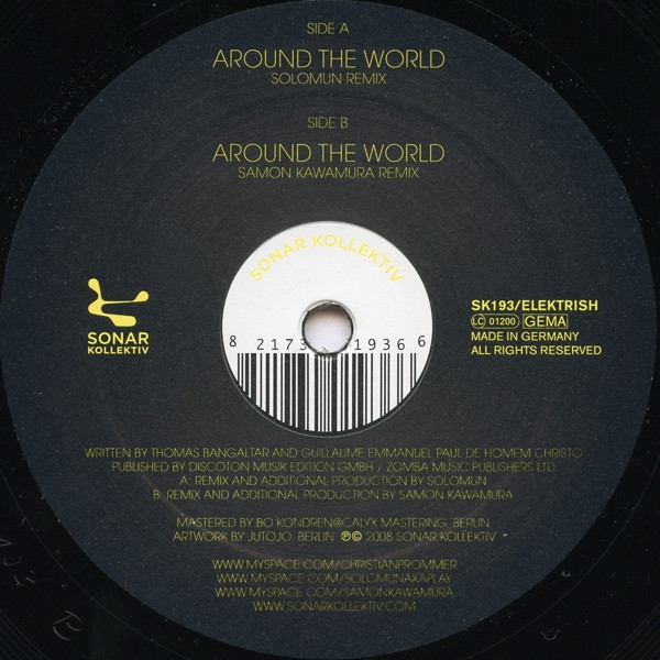 Christian Prommer's Drumlesson - Around The World / Remixes | Sonar Kollektiv (SK193) - 2 Christian Prommer's Drumlesson - Around The World / Remixes | Sonar Kollektiv (SK193) - 2