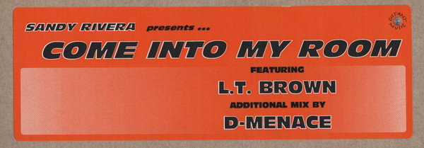 Sandy Rivera Featuring LT Brown - Come Into My Room | Distant Music (DT-012) - 3