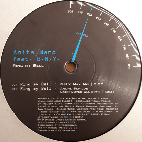Anita Ward Feat. B.N.Y. - Ring My Bell | Reform House (Ref 020) - main Anita Ward Feat. B.N.Y. - Ring My Bell | Reform House (Ref 020) - main