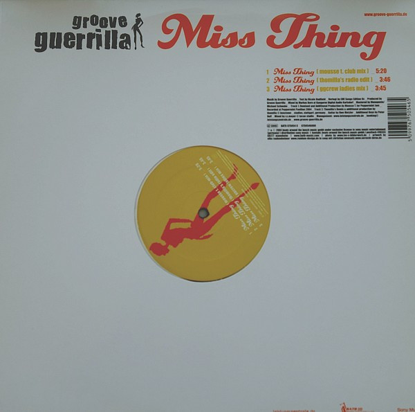 Groove Guerrilla - Miss Thing | [Beats Around The Busch] (BATB 675054 6) - 2