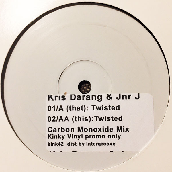 Kris Darang & Jnr J - Twisted | Kinky Vinyl (kink42) - main
