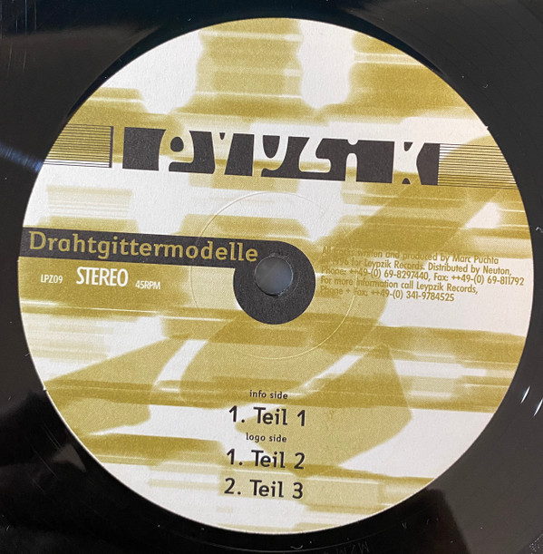 Marc Puchta - Drahtgittermodelle | Leypzik Records (LPZ09) - main Marc Puchta - Drahtgittermodelle | Leypzik Records (LPZ09) - main