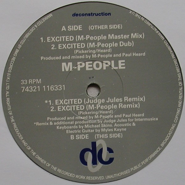 M-People - Excited | Deconstruction (74321 11633 1) - 4 M-People - Excited | Deconstruction (74321 11633 1) - 4
