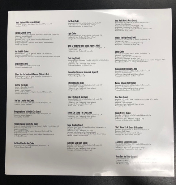 Sam Cooke - Portrait Of A Legend 1951-1964 | ABKCO (92641) - 4 Sam Cooke - Portrait Of A Legend 1951-1964 | ABKCO (92641) - 4