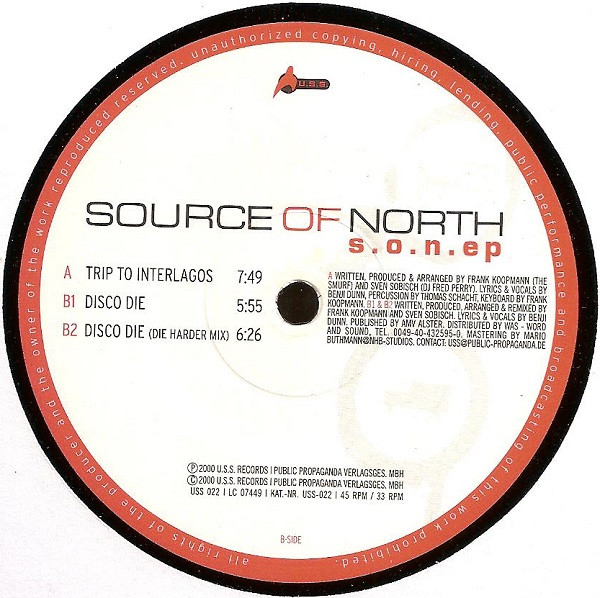 Source Of North - S.O.N. EP | U.S.S. (USS 022) - 2