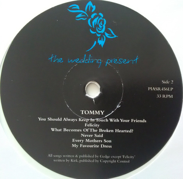 The Wedding Present - Tommy | [PIAS] Recordings (PIASR456LP) - 4