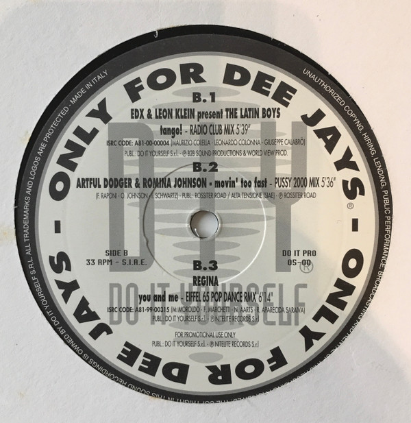 Various - Promo Mix 05-00 | Do It Yourself Entertainment (DO IT PRO 05-00) - 2 Various - Promo Mix 05-00 | Do It Yourself Entertainment (DO IT PRO 05-00) - 2