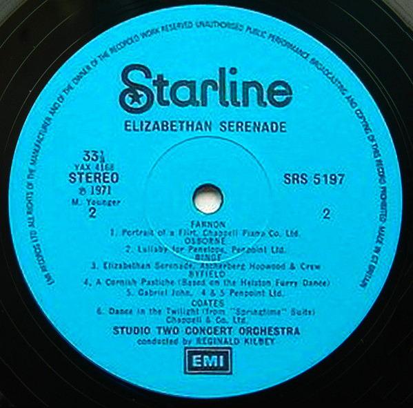 Elizabethan Serenade