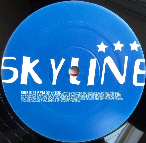 Miro - The One I Run To | Skyline Records (SKYRT 007) - 3
