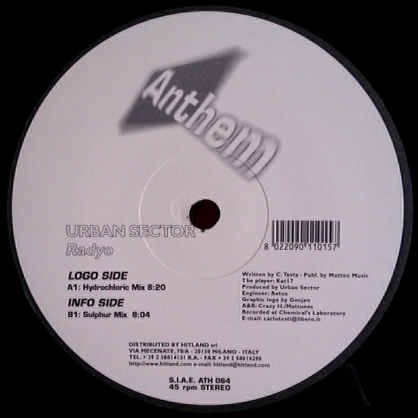 Urban Sector - Radyo | Anthem (ATH 064) - 4