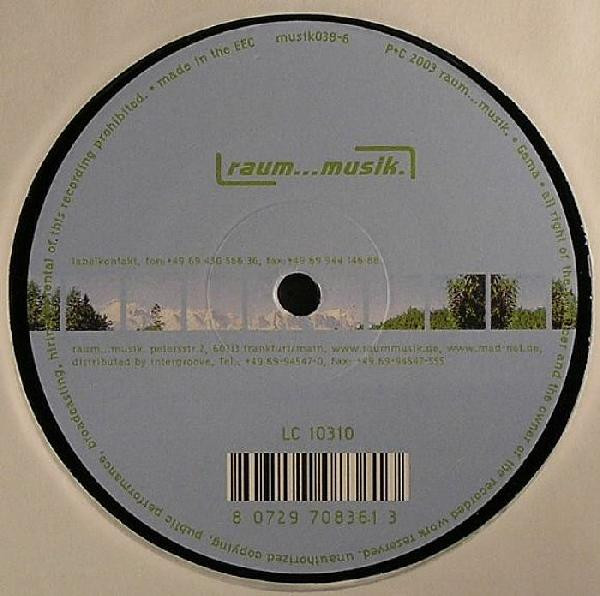 Various - Split EP | Raum...musik (musik038-6) - 2 Various - Split EP | Raum...musik (musik038-6) - 2