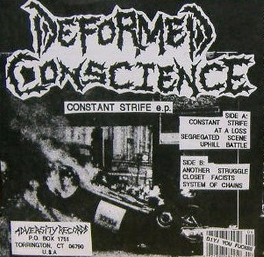 Deformed Conscience - Constant Strife E.P. | Adversity Records (none) - 2 Deformed Conscience - Constant Strife E.P. | Adversity Records (none) - 2