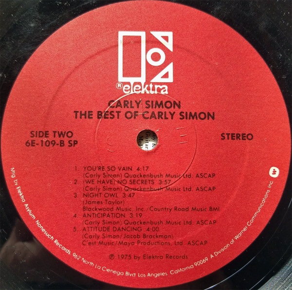 The Best Of Carly Simon