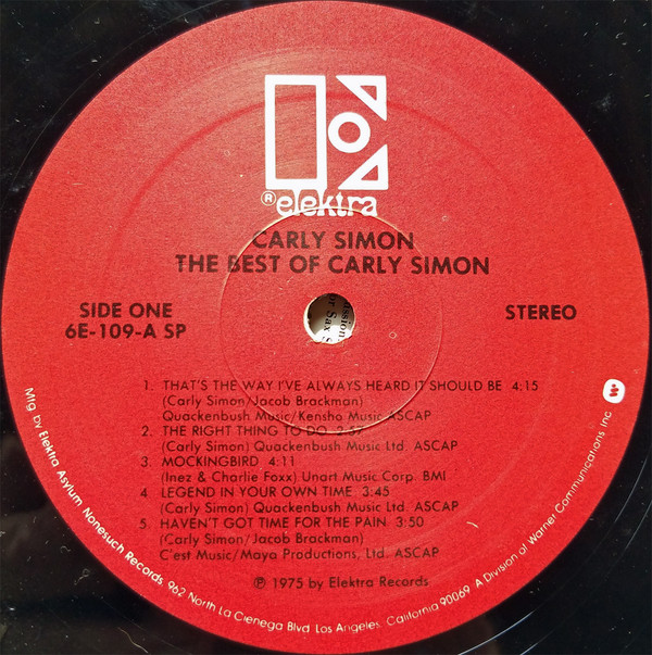 The Best Of Carly Simon