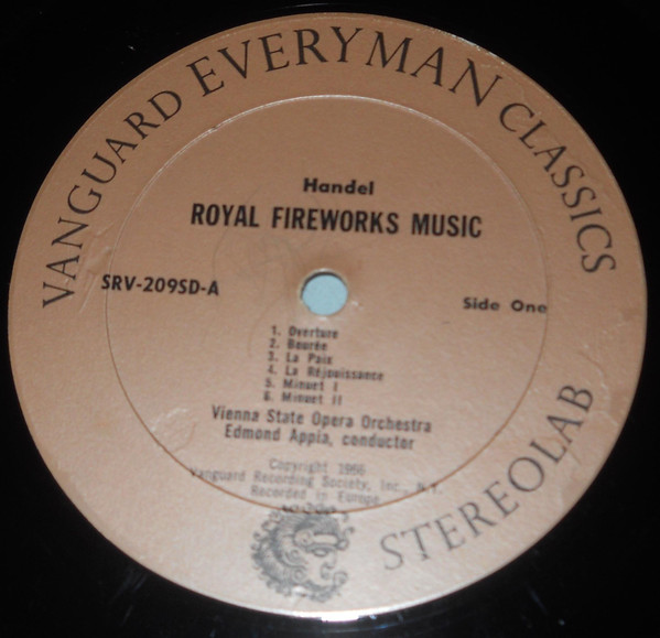 Royal Fireworks Music / Water Music
