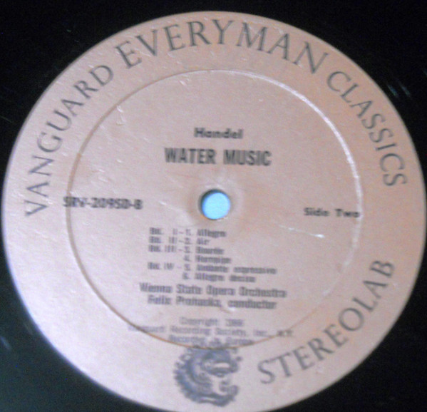 Royal Fireworks Music / Water Music