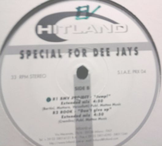 Various - Special For Dee Jays | Hitland (PRX 04)