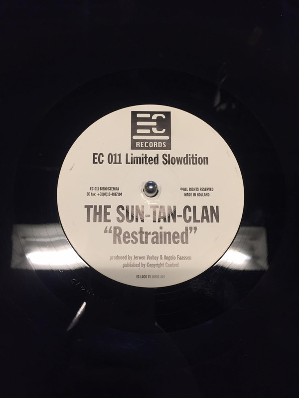 Sun-Tan-Clan - Restrained | EC Records (EC 011) - 2 Sun-Tan-Clan - Restrained | EC Records (EC 011) - 2