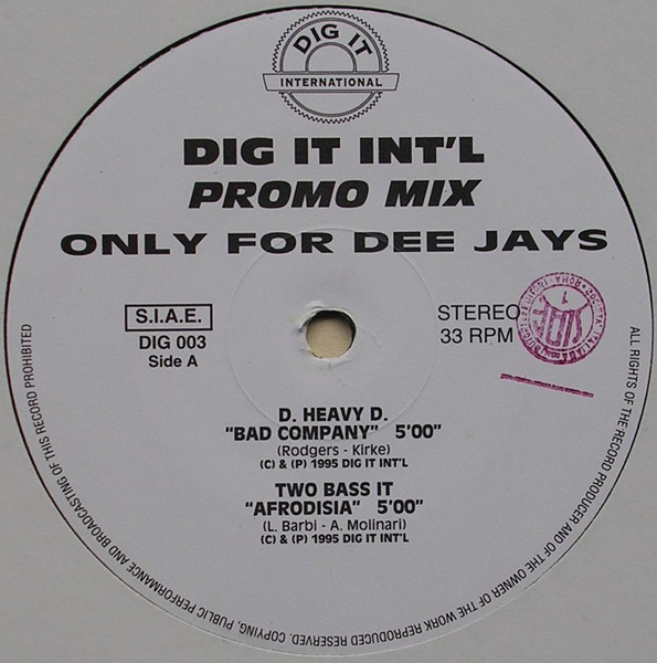 Various - Promo Mix 3 | Dig It International (DIG 003) - 3