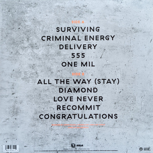 Jimmy Eat World - Surviving | Exotic Location Recordings (19075-97351-1) - 3 Jimmy Eat World - Surviving | Exotic Location Recordings (19075-97351-1) - 3