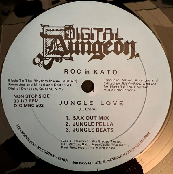 Roc & Kato - Jungle Love | Digital Dungeon Records (DIGMRC 502) - 2