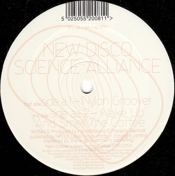 New Disco Science Alliance - Nylon Groover / Wake Up And Smell The Coffee | Kamaflage (BFLT 81)
