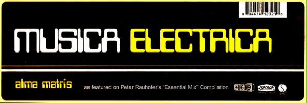 Alma Matris - Musica Electrica / Rumore Chimico | Star 69 Records (STAR 1232) - 4