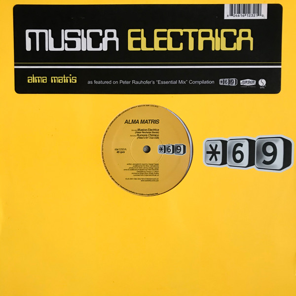 Alma Matris - Musica Electrica / Rumore Chimico | Star 69 Records (STAR 1232) - main