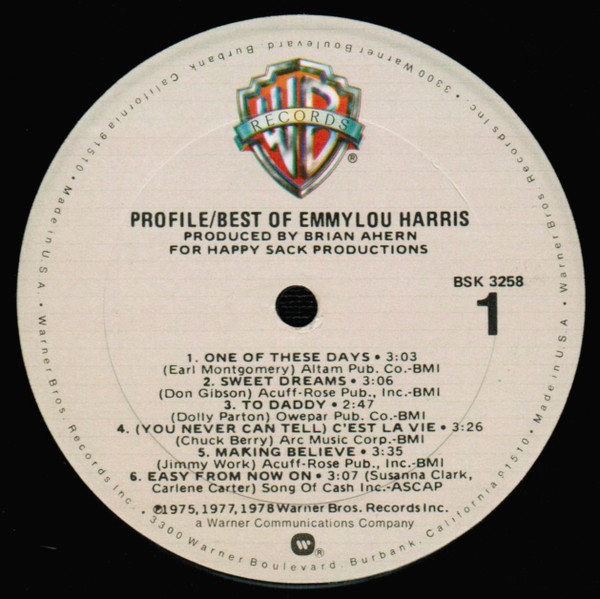 Profile / Best Of Emmylou Harris