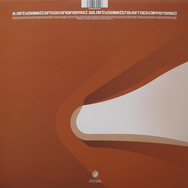 Carl Cox And Christian Smith - Dirty Bass | 23rd Century Records (C23001) - 2 Carl Cox And Christian Smith - Dirty Bass | 23rd Century Records (C23001) - 2