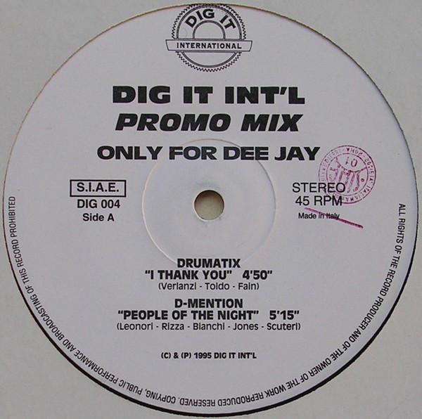 Various - Promo Mix 4 | Dig It International (DIG 004) - 3