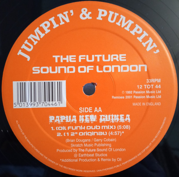 The Future Sound Of London - Papua New Guinea 2001 | Jumpin' & Pumpin' (12 TOT 44) - 4