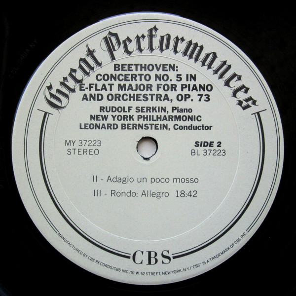 Concerto No. 5 In E-Flat Major For Piano & Orchestra, Op. 73 "Emperor"
