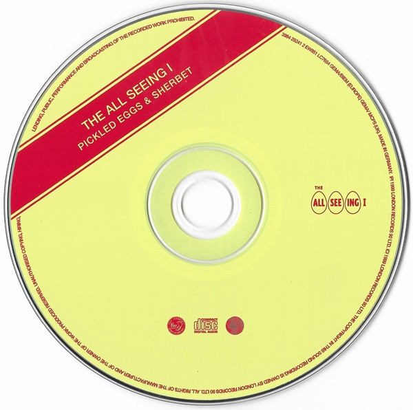 The All Seeing I - Pickled Eggs & Sherbet | London Records (3984 29241-2) - 3