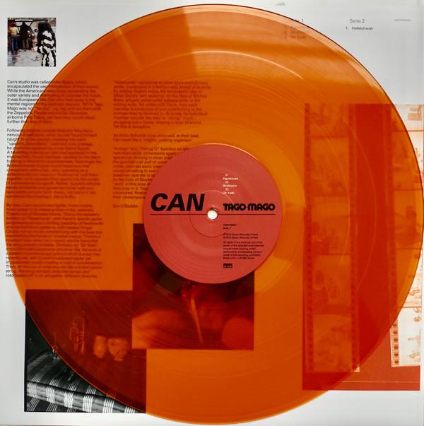 Can - Tago Mago LP  ORANGE VINYL | Spoon Records (XLSPOON6/7) - 9