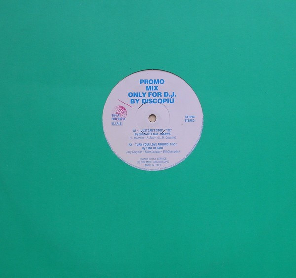 Various - Promo Mix Only For D.J. By Discopiù | Disco Più SRL (PRO 94019) - main Various - Promo Mix Only For D.J. By Discopiù | Disco Più SRL (PRO 94019) - main