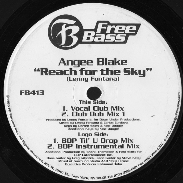 Angee Blake - Reach For The Sky | Free Bass (FB413) - main Angee Blake - Reach For The Sky | Free Bass (FB413) - main