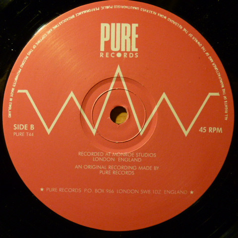 The Pure DJ Featuring Vocals By Monica George - Promises | Pure Records (PURE T44) - 2