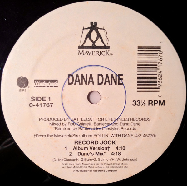 Dana Dane - Record Jock | Maverick (0-41767)
