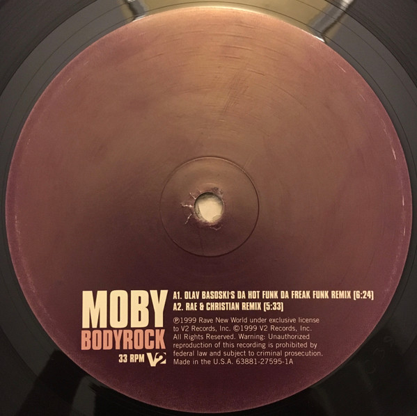 Moby - Bodyrock | V2 (63881-27595-1) - 3