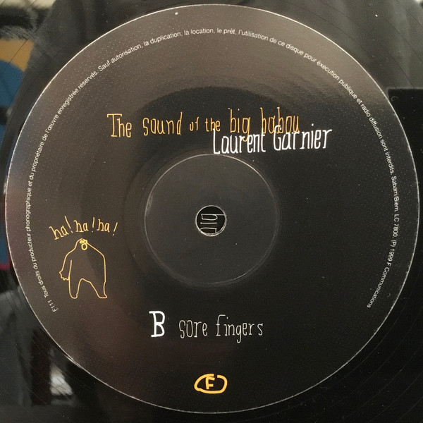 Laurent Garnier - The Sound Of The Big Babou | F Communications (F 111) - 4 Laurent Garnier - The Sound Of The Big Babou | F Communications (F 111) - 4