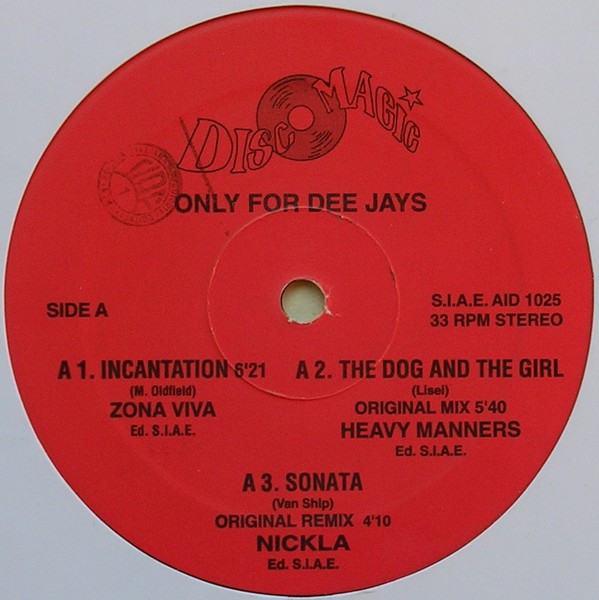 Various - Only For Dee Jays | Discomagic Records (AID 1025) - 3