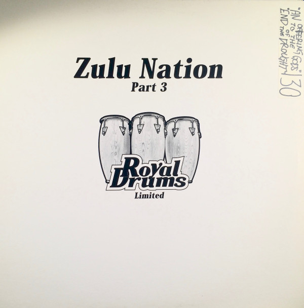 Alan Barratt - Zulu Nation Part 3 | Royal Drums (DRUM LTD 003) - main
