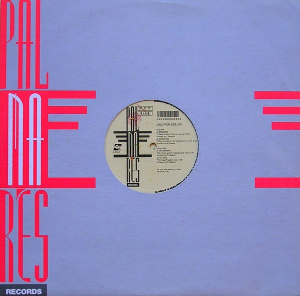 Various - Only For Dee Jay | Palmares Records (PL P 17)