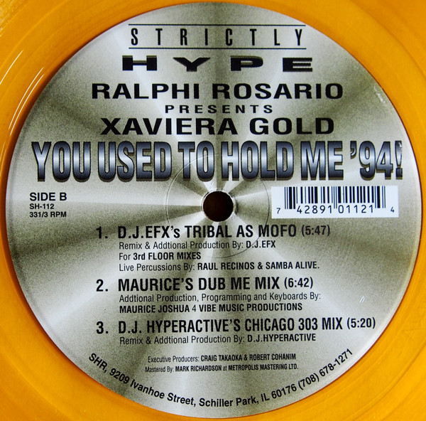 You Used To Hold Me '94