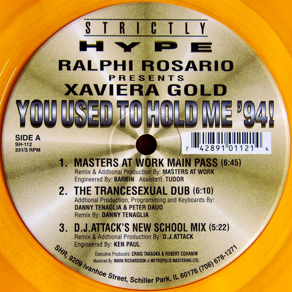 You Used To Hold Me '94